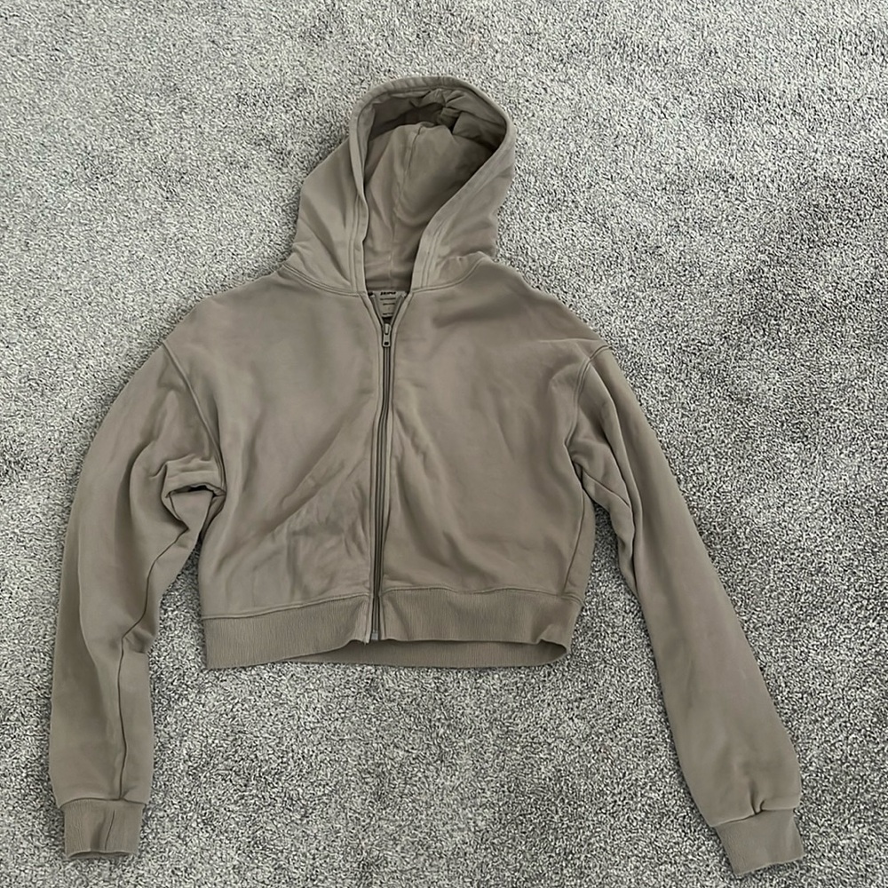 Skims cropped sweatshirt